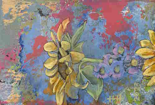 Sunflowers for Ukraine Art Auction